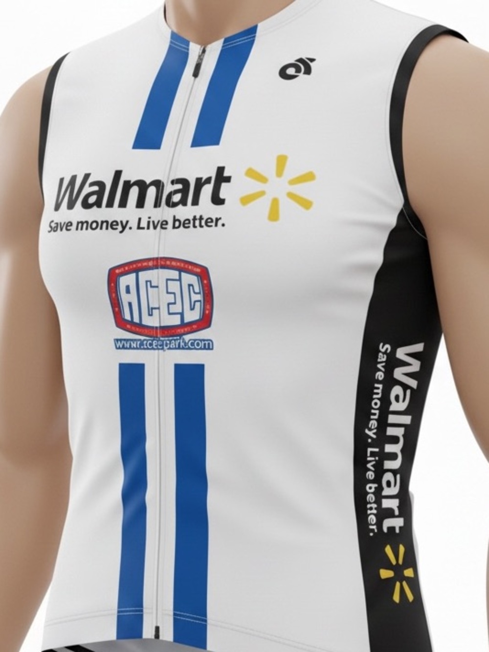 Walmart Biking Sleeveless Jersey Mens L